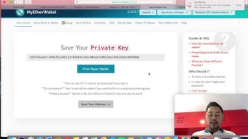 create myetherwallet