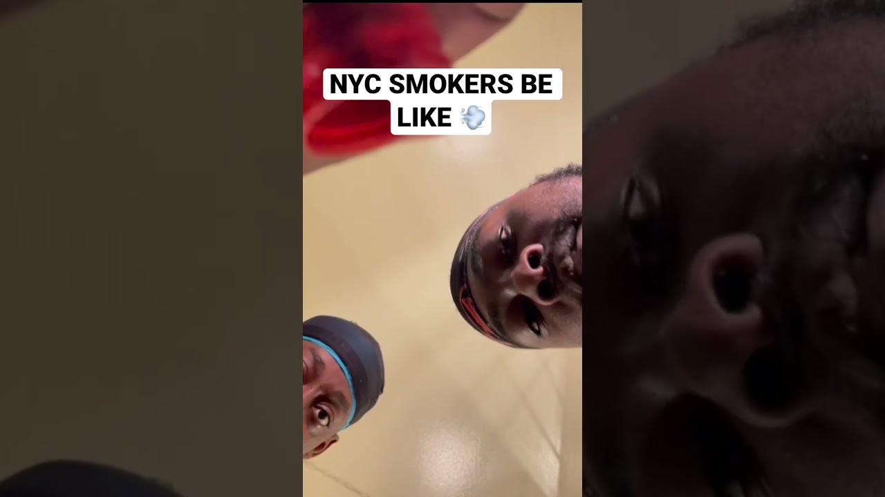 NYC SMOKERS BE LIKE 💨 