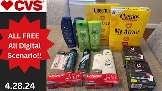 CVS ALL FREE - All Digital Deal 4\/28  Easy Deals - #cvsdeals