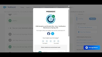 CRM Analytics and Einstein Disc. Cons. Certification Maintenance (Spring 