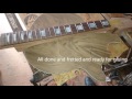 Electric guitar build black walnut top 2 double cut rabswood guitars