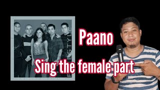 Paano - The Freestyle , Male Part Only