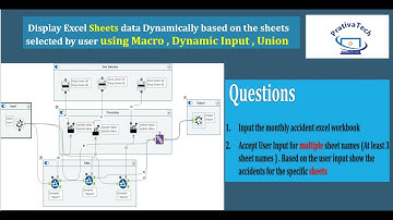 Alteryx Macro, Dynamic Input & Union ||Display Excel Sheets data Dynamically Alteryx Interview-Part8