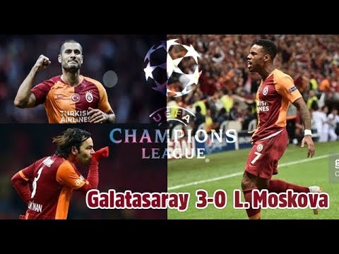 Galatasaray: 3-Lokomotiv Moskova: 0 Maç Özeti
