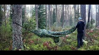 Осенние грибы / Тестирую гамак