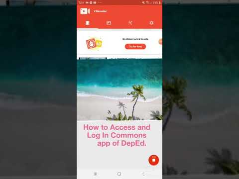 How to access and Log in Commons App ni DepEd