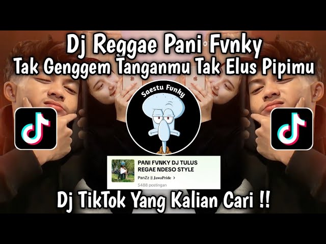 DJ REGGAE TAK GENGGEM TANGANMU TAK ELUS PIPIMU SLOWW SOUND PANI FVNKY VIRAL TIKTOK 2024 !! class=