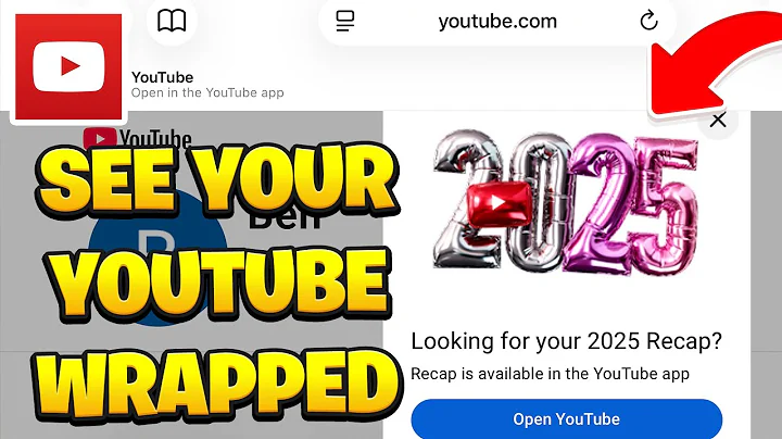 How To See Your YouTube Wrapped 2025 | YouTube Recap Tutorial