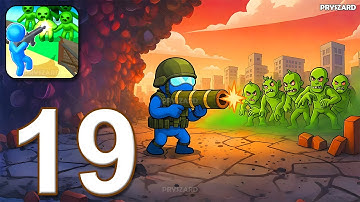 Zombie Apocalypse: Save World - Gameplay Walkthrough Part 19 - Zombie Invasion (iOS, Android)