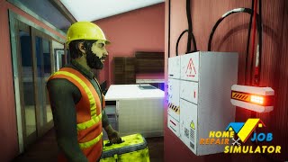 MY NEW HOME REPAIR JOB । HOME REPAIR JOB SIMULATOR GAMEPLAY #officialAbhijeetgamerz #houserepair screenshot 3