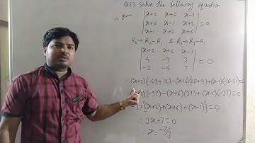 Determinants and Matrices Lec16 : Properties of Determinant : Exercise 4.2 Q.4, 5, 6