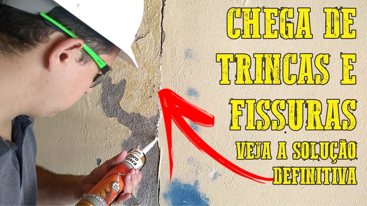Trincas e fissuras na parede como tratar de forma simples e rápido ...