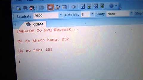 Đọc thẻ từ dùng PIC16F877A-RFID