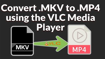 Convert .mkv to .mp4 with VLC Media Player