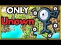 Can I Beat Pokemon Gold with Only Unown? 🔴 Pokemon Challenges ► NO ITEMS IN BATTLE