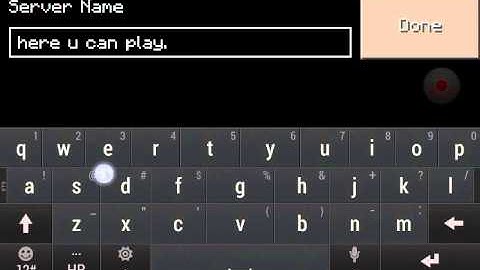 Minecraft PE How To Play Multiplayer External