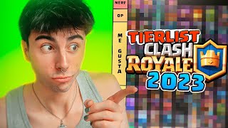 TierList de Clash Royale Definitiva 2023 - BENIJU