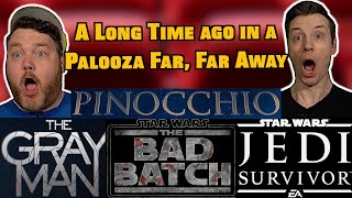 Jedi Survivor, Bad Batch S2, The Gray Man, Pinocchio - Trailer Reactions - Trailerpalooza 18