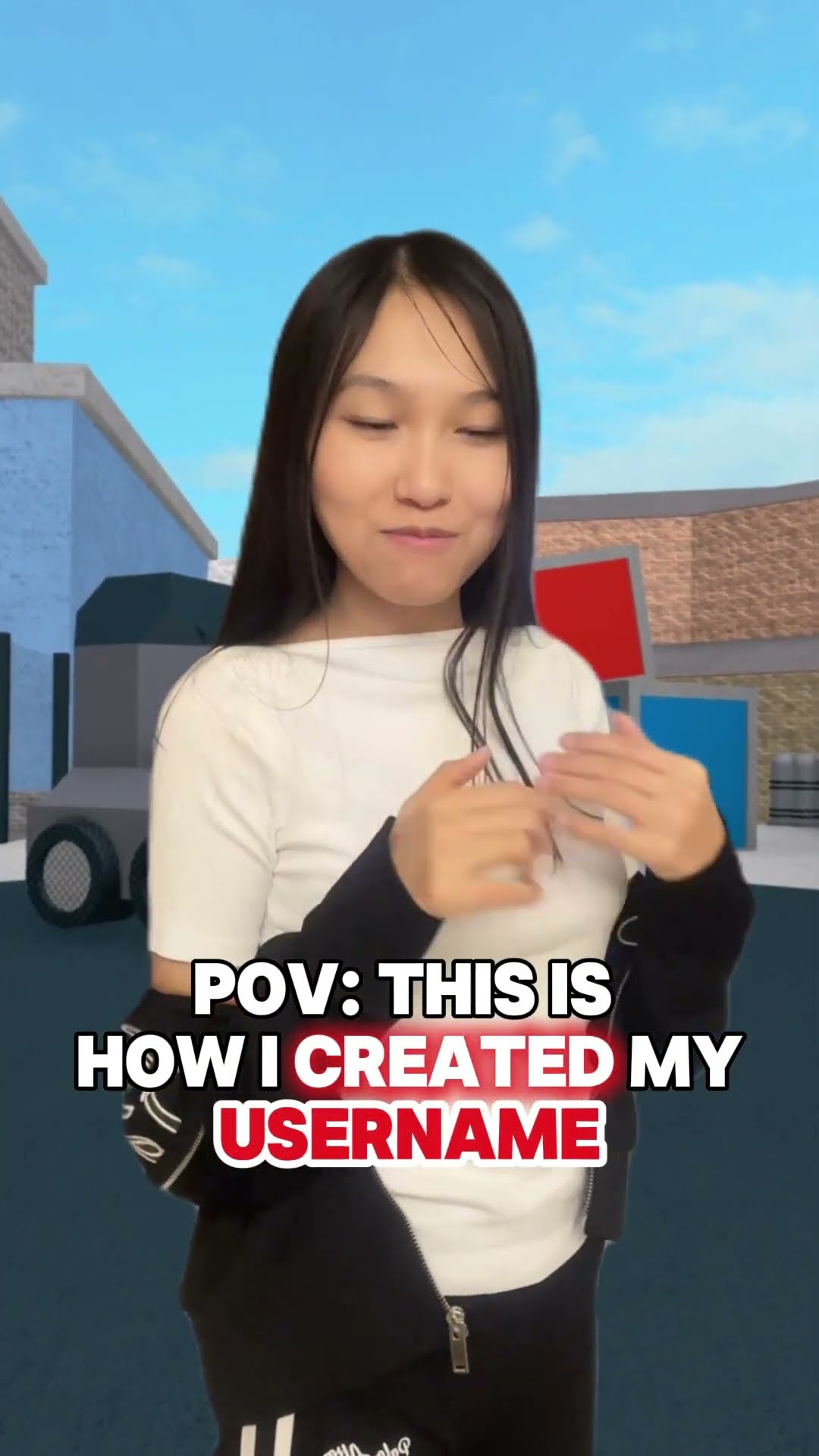 The SECRET behind my USERNAME...?? #roblox #robloxshorts
