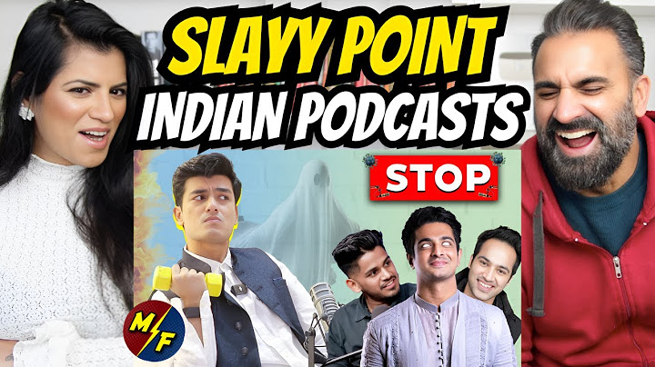 The Crazy State of INDIAN PODCASTS | Slayy Point Reaction | Funniest Roast Ever! 😂🎙️