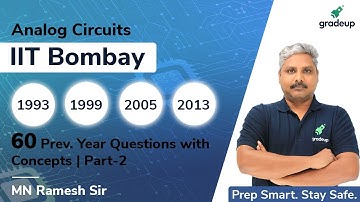 Analog Circuits | Previous Year Questions & Analysis | GATE 2021 | Part 2 | Gradeup