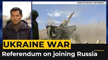Ukraine war: Separatist regions to vote on joining Russia
