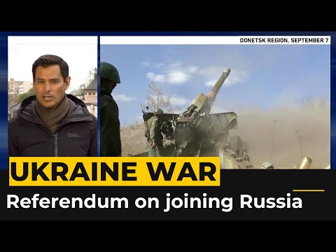 Ukraine war: separatist regions to vote on joining russia