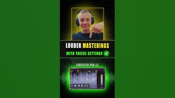 Get Louder Masterings With Theese Fabfilter Pro-L2 Settings