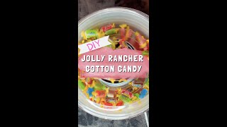 Diy- How To Make Cotton Candy Using Jolly Ranchers Hard Candy