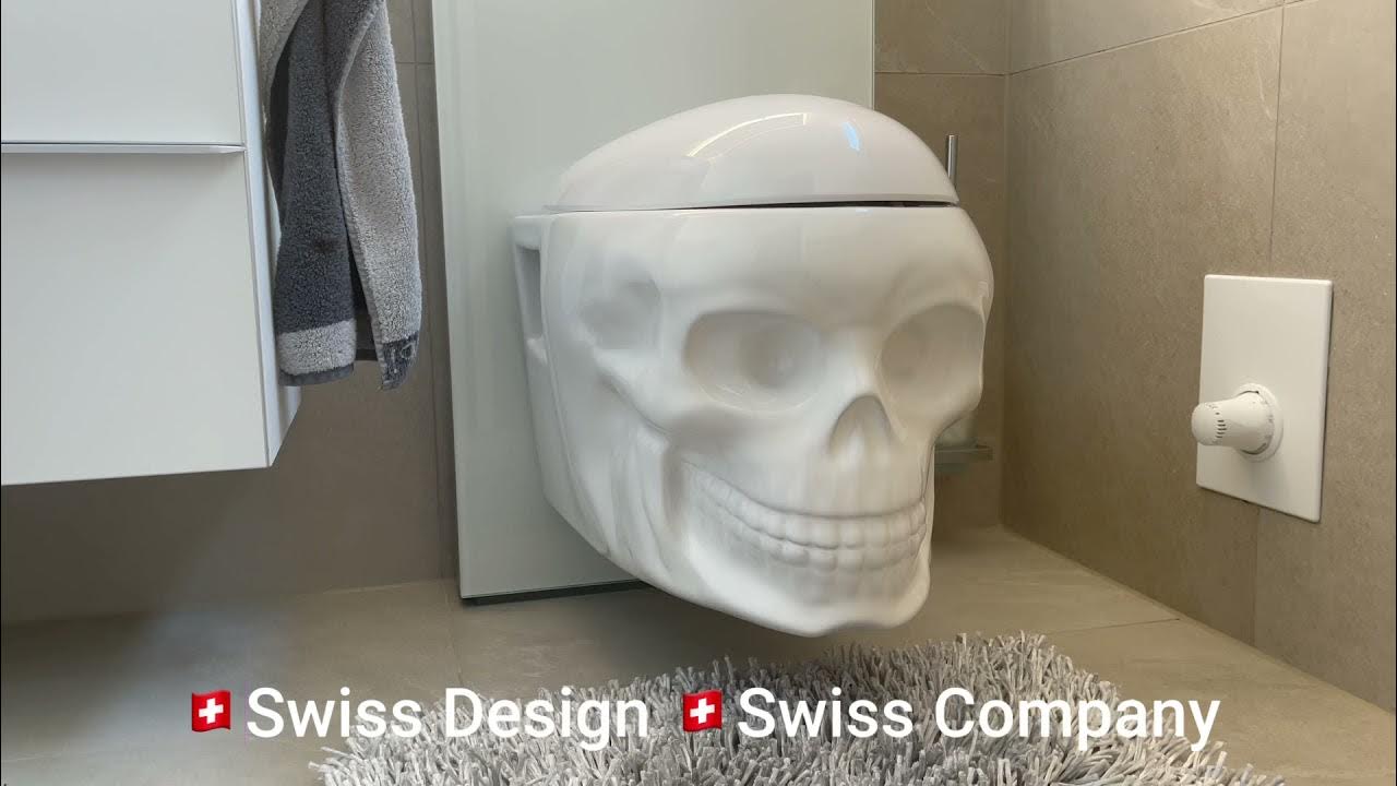 Skullpot The Skull Toilet! YouTube