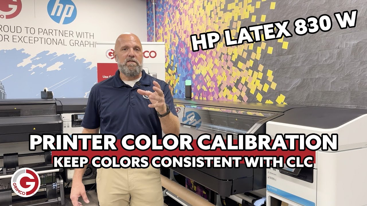 HP Latex 830 W Printer Color Calibration | Keep Colors Consistent with ...