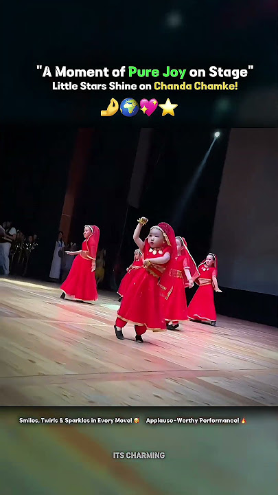 Mini Rockstars on Fire 🔥 | Chanda Chamke Dance by Little Stars | Pure Joy on Stage!