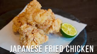 [ENG]How to make Crispy Japanese Fried Chicken learn from the chef at Michelin Bib Gourmand store