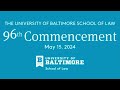 School of Law Commencement Spring 2024