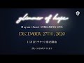 Hayami Saori STREAMING LIVE &quot;glimmer of hope&quot; 12/27(日)開催決定