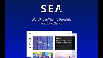 SEA WordPress Theme - Creating Grid Portfolio