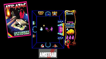 Amstrad CPC Games - Atic Atac