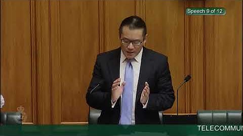 Telecommunications (New Regulatory Framework) Amendment Bill- First Reading - Video 10