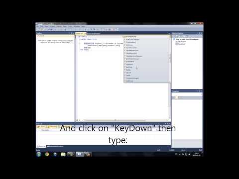 Visual Basic Tutorial (ep.2) - How to enter to navigate (normal web browser)