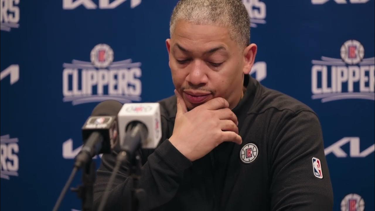 Tyronn Lue postgame; Clippers lost to Utah Jazz YouTube