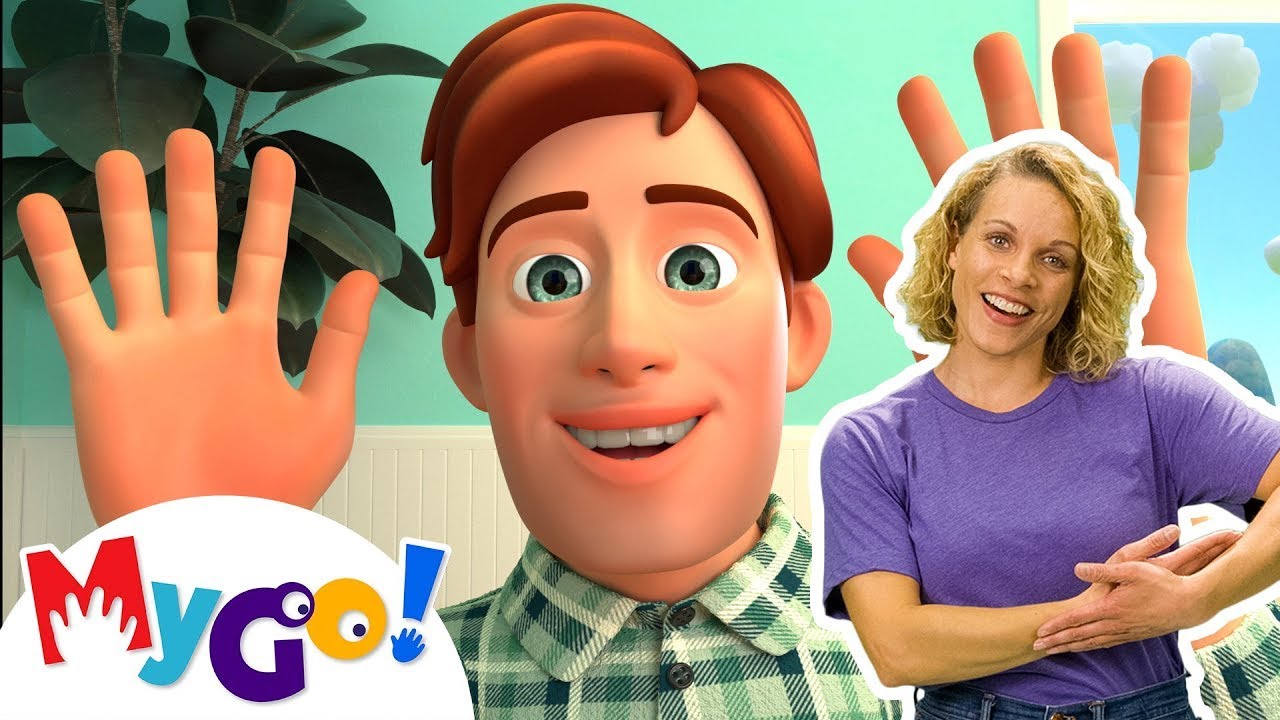 Peek A Boo | CoComelon Nursery Rhymes & Kids Songs | MyGo! Sign Language For Kids