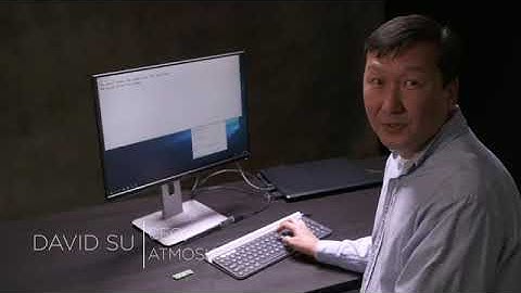 Atmosic Battery-Free Keyboard Using RF energy harvesting