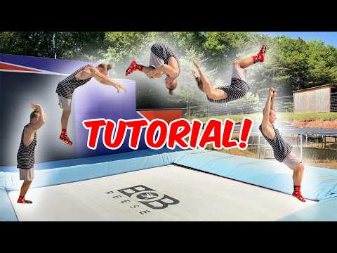 Frontflip Tutorial! How To Teach Yourself Frontflip