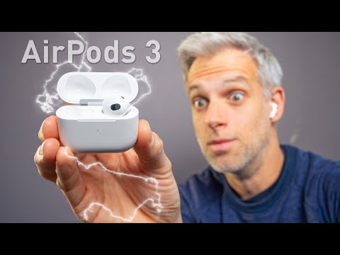 Ecouteurs sans fils AirPods 3 APPLE AIRPODS 3 coloris blanc - Conforama