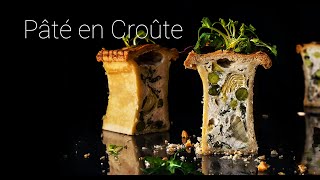 Pâté en Croûte de verduras y carne - Pâté en Croûte with vegetables and meat