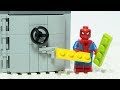 Lego Spiderman Brick Building Vault Animation