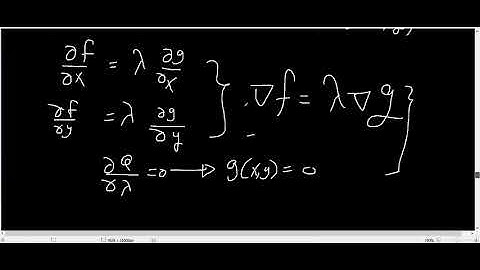 Lagrange multipliers (Equality constraints) - Formal proof and generalization