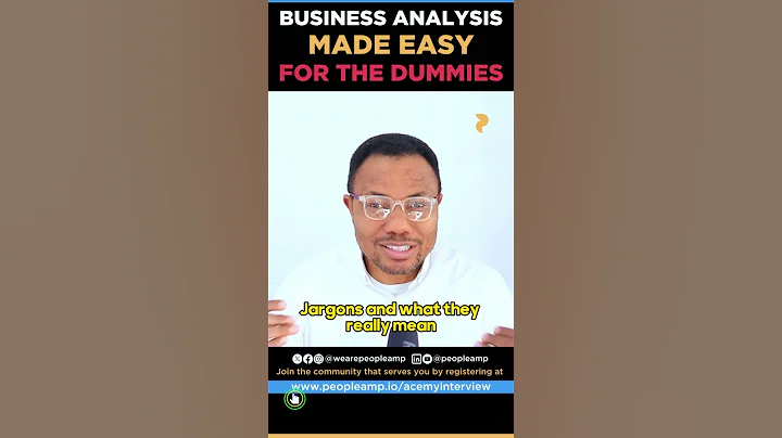 Business Analysis Made Easy for Dummies | Unlock BA Terms in 1 Minute!