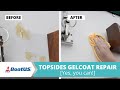 Boat Gelcoat Repair On Vertical Surface [MATERIALS LIST👇] | BoatUS