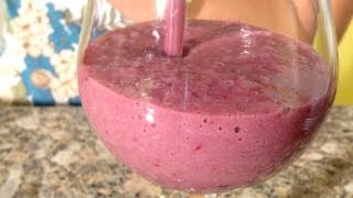 Blueberry Yogurt Smoothie || Easy Recipe